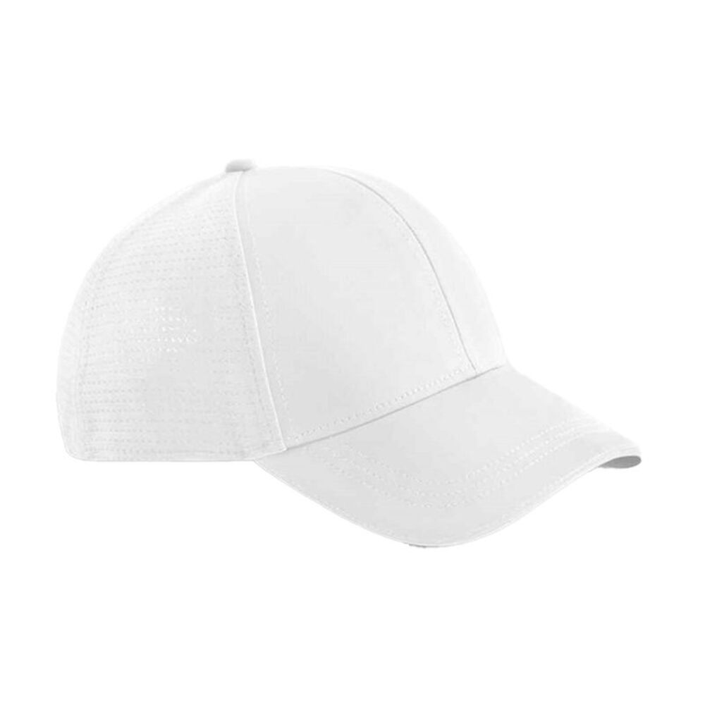 Beechfield Club Baseball Cap / White